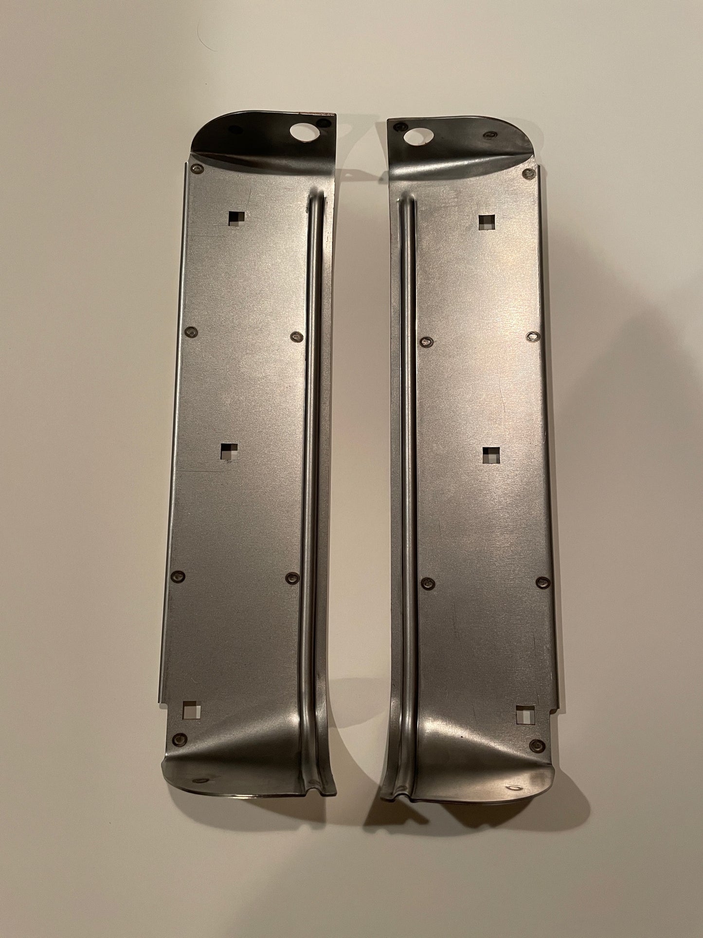 1935 1936 1937 Ford Pickup Rear Fender Inner Reinforcement Panels Pair - L&R
