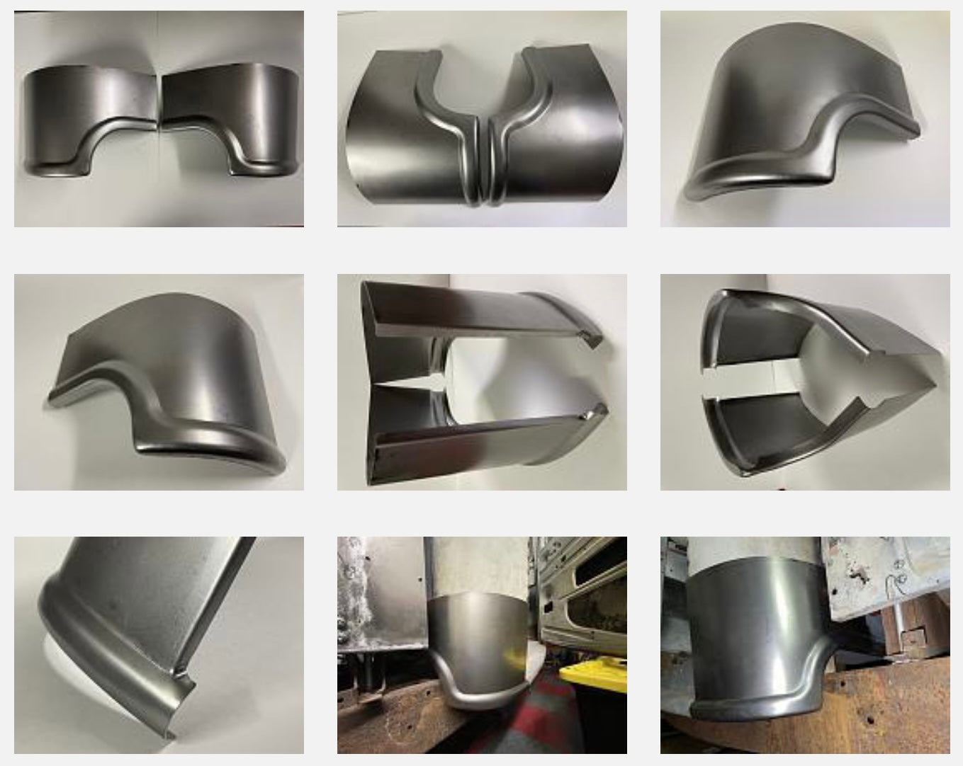 1935, 1936 and 1937 Ford Pickup and Truck Cab Corners