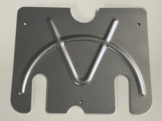 1935 - 1936 Ford Pickup Toeboard Pedal Plate
