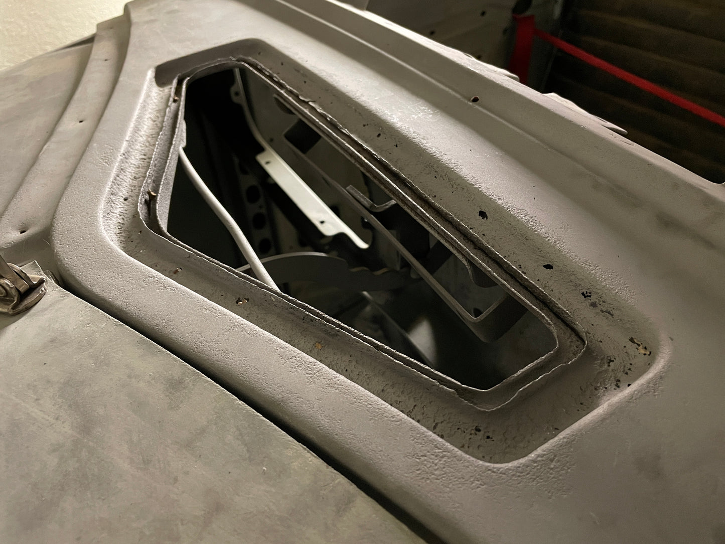 1933 - 1934 Ford Passenger Car Cowl Vent Channel Repair Panel.