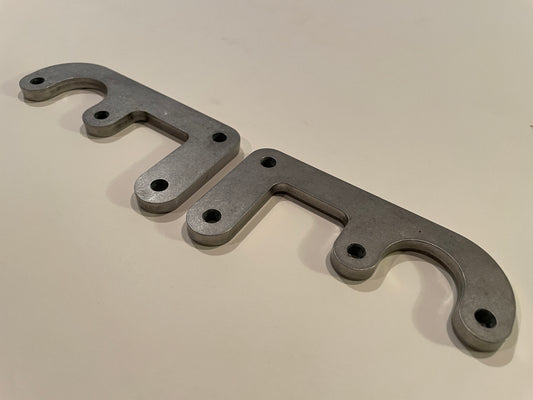 1935 - 1936 Ford Pickup Taillight Brackets - Pair