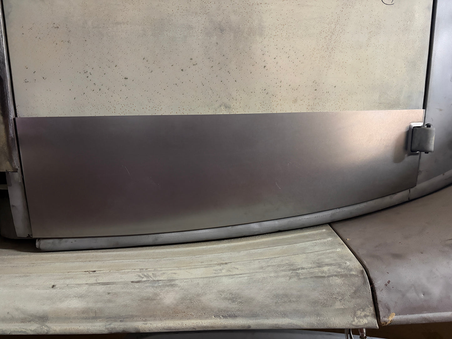 1935 - 1937 Ford Pickup & Truck Lower Door Skin - Passenger Side