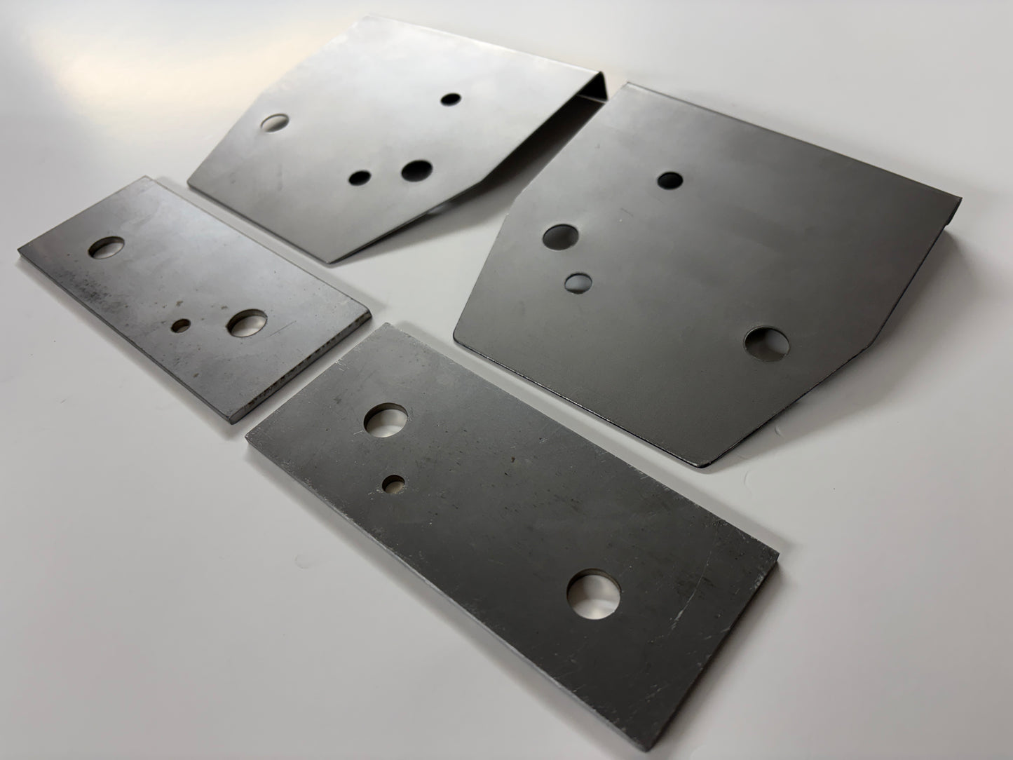 1935 - 1937 Ford Pickup & Truck Rear Cab Mount Reinforcements - Inner and Outer Set