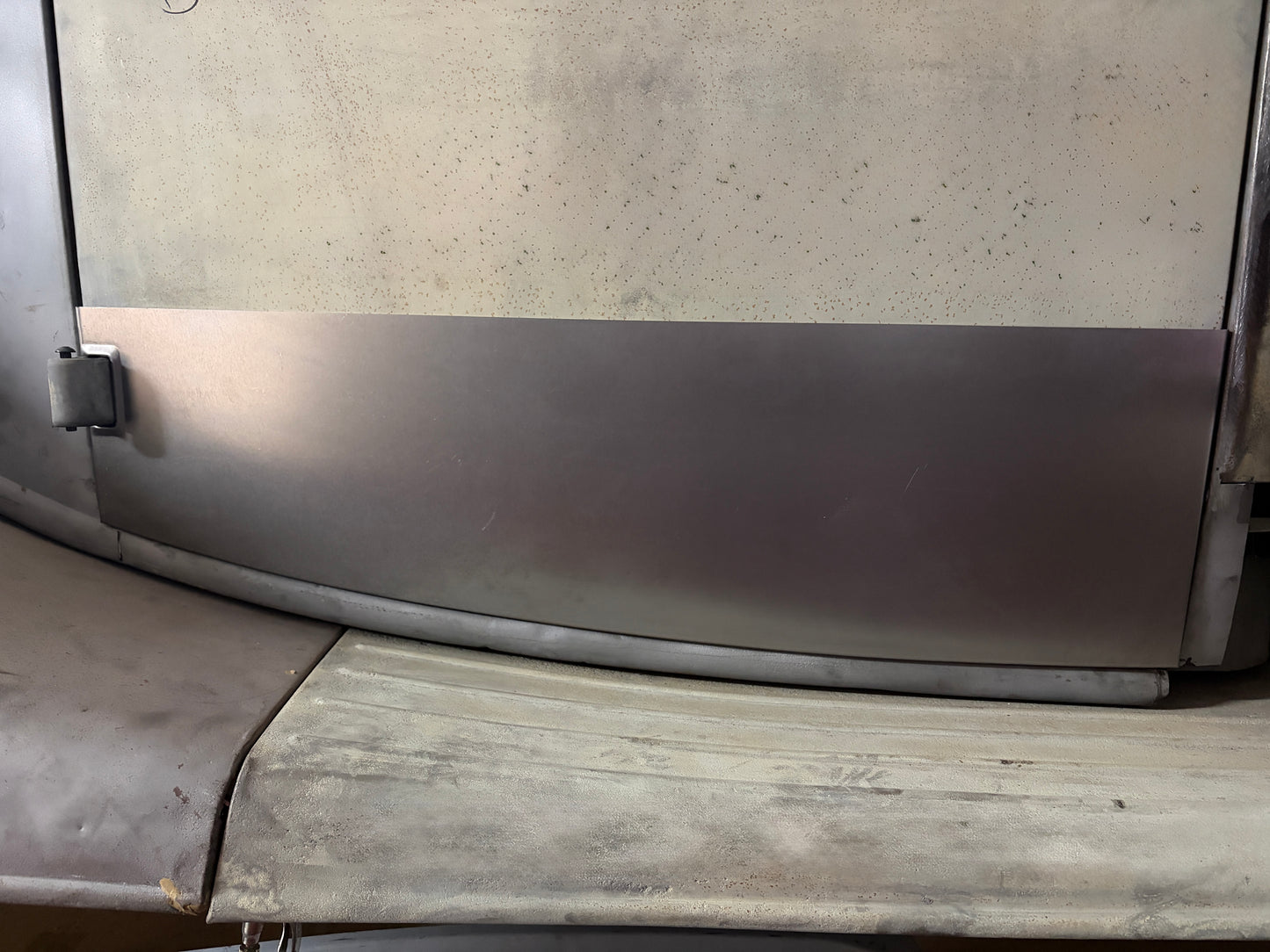 1935 - 1937 Ford Pickup & Truck Lower Door Skin - Drivers Side