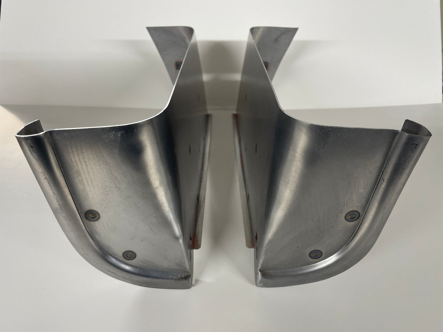 1935-1937 Ford Pickup Lower Rear Fender Patch Panels with inner reinforcement panels - Left & Right