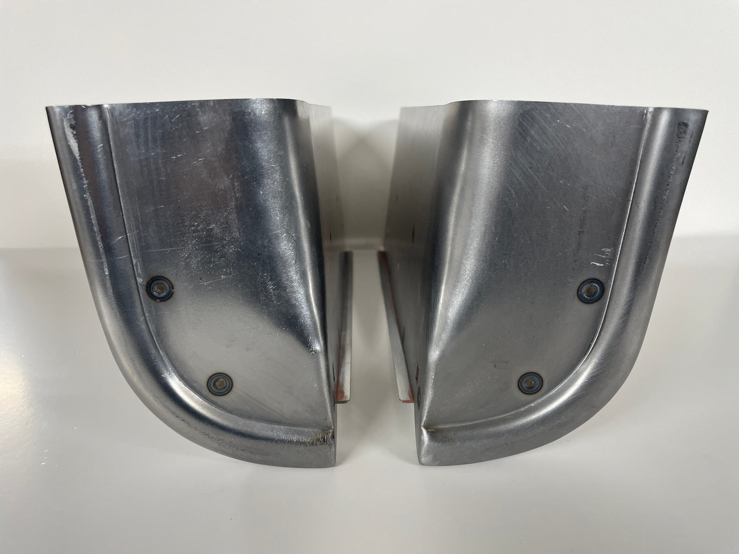 1935-1937 Ford Pickup Lower Rear Fender Patch Panels with inner reinforcement panels - Left & Right