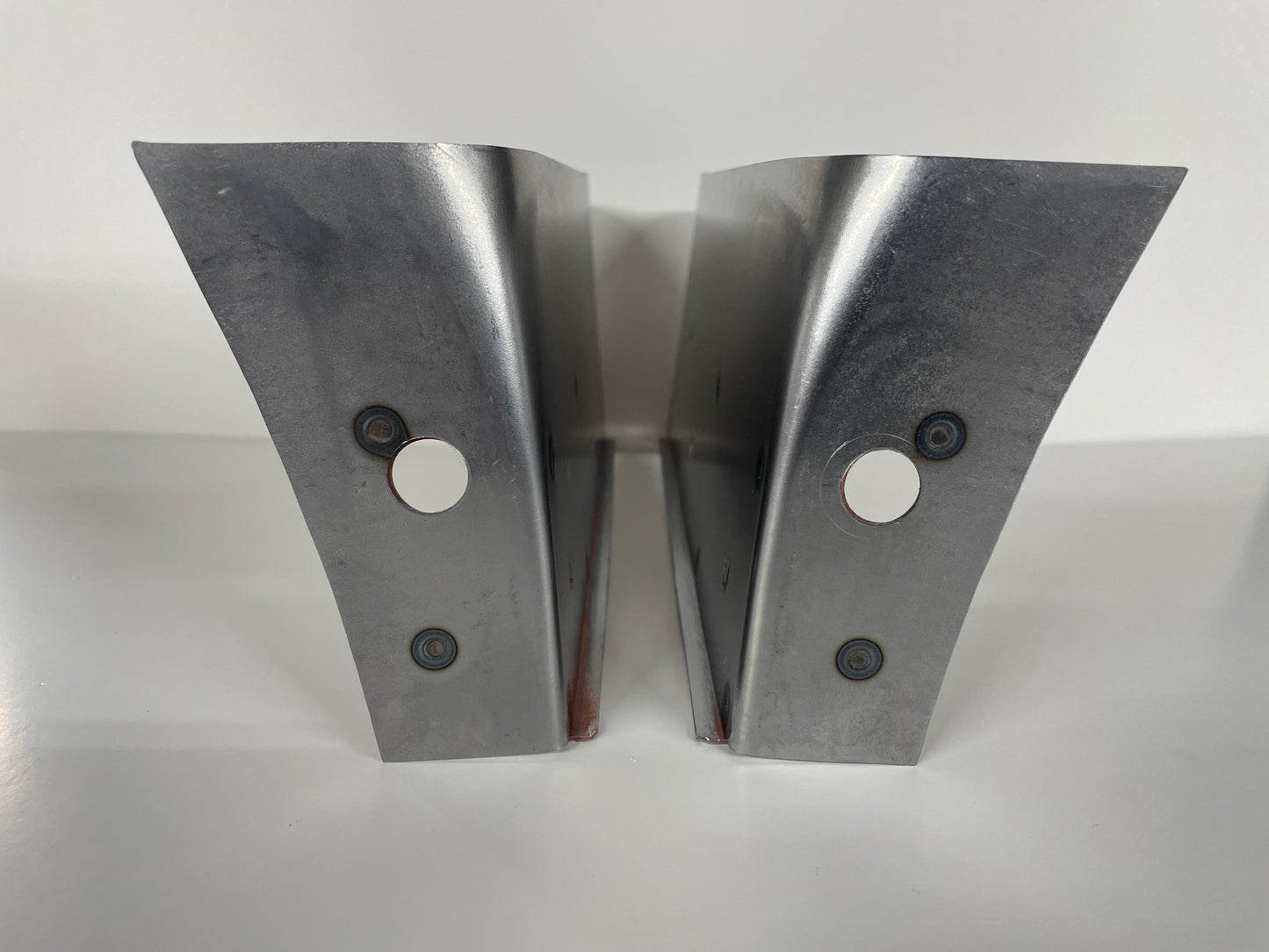 1935-1937 Ford Pickup Lower Rear Fender Patch Panels with inner reinforcement panels - Left & Right